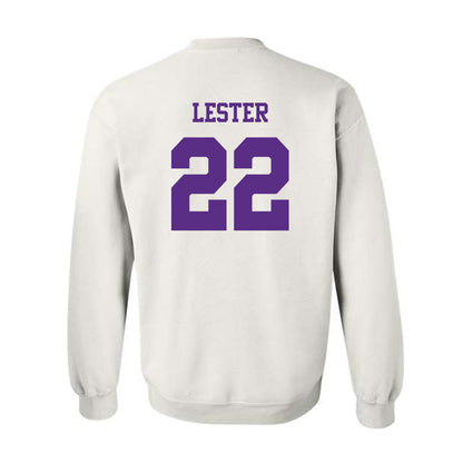 TCU - NCAA Football : Jordan Lester - Classic Shersey Crewneck Sweatshirt-1
