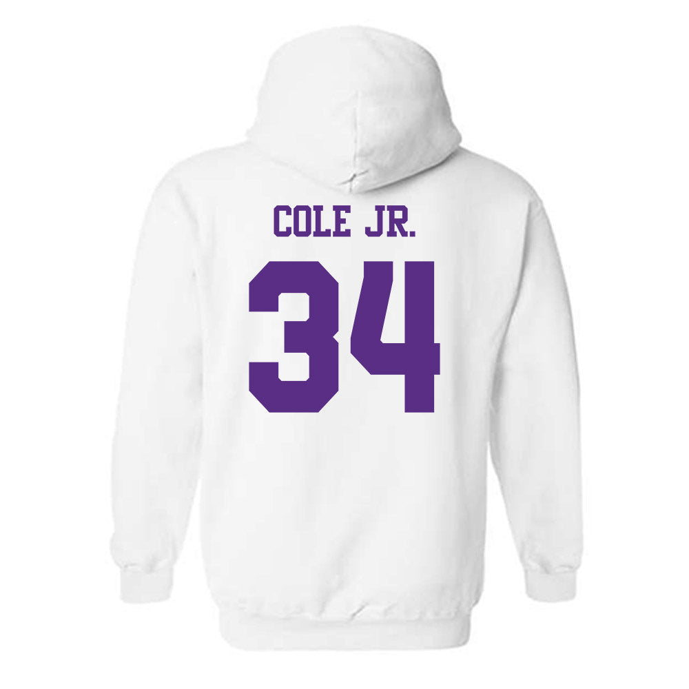 TCU - NCAA Football : Perry Cole Jr. - Classic Shersey Hooded Sweatshirt-1