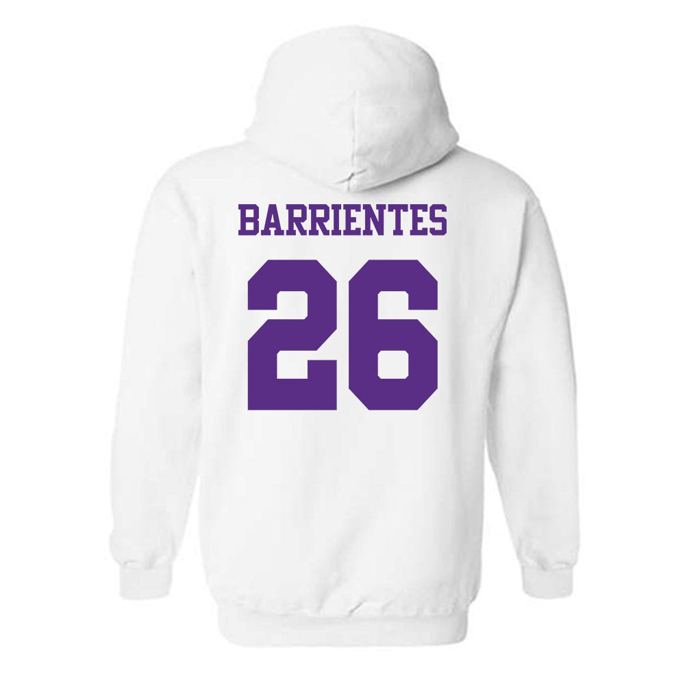 TCU - NCAA Baseball : Aiden Barrientes - Classic Shersey Hooded Sweatshirt-1