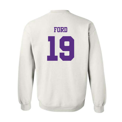 TCU - NCAA Football : Jesse Ford - Classic Shersey Crewneck Sweatshirt-1