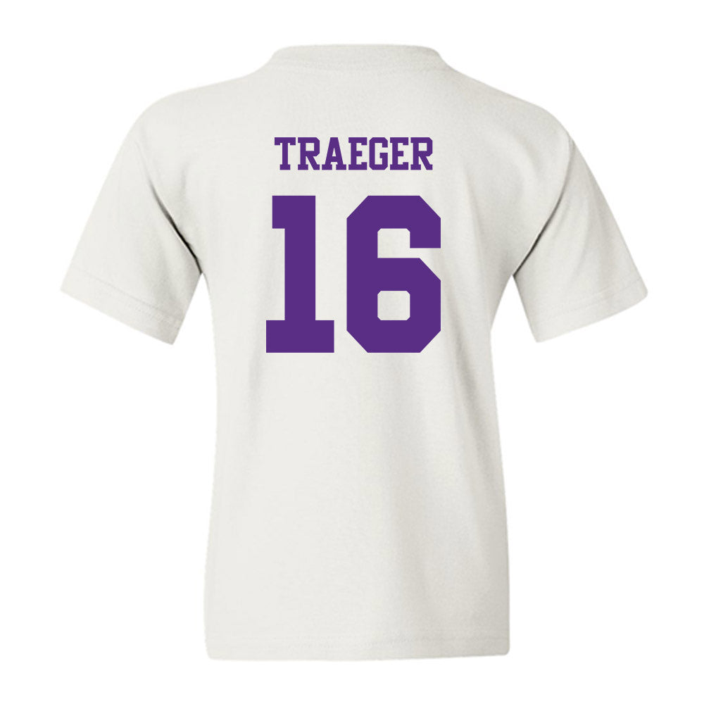 TCU - NCAA Baseball : Nolan Traeger - Classic Shersey Youth T-Shirt-1