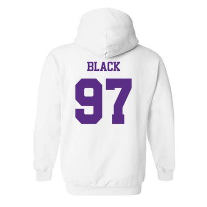 TCU - NCAA Football : Easton Black - Classic Shersey Hooded Sweatshirt-1