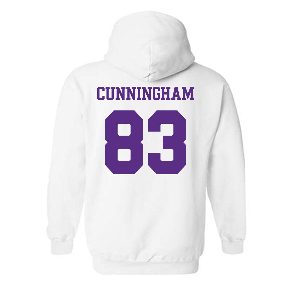 TCU - NCAA Football : Keagan Cunningham - Classic Shersey Hooded Sweatshirt-1