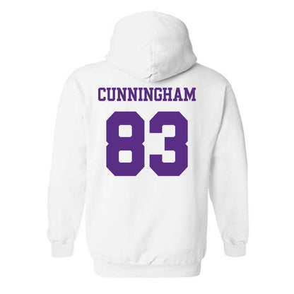 TCU - NCAA Football : Keagan Cunningham - Classic Shersey Hooded Sweatshirt-1