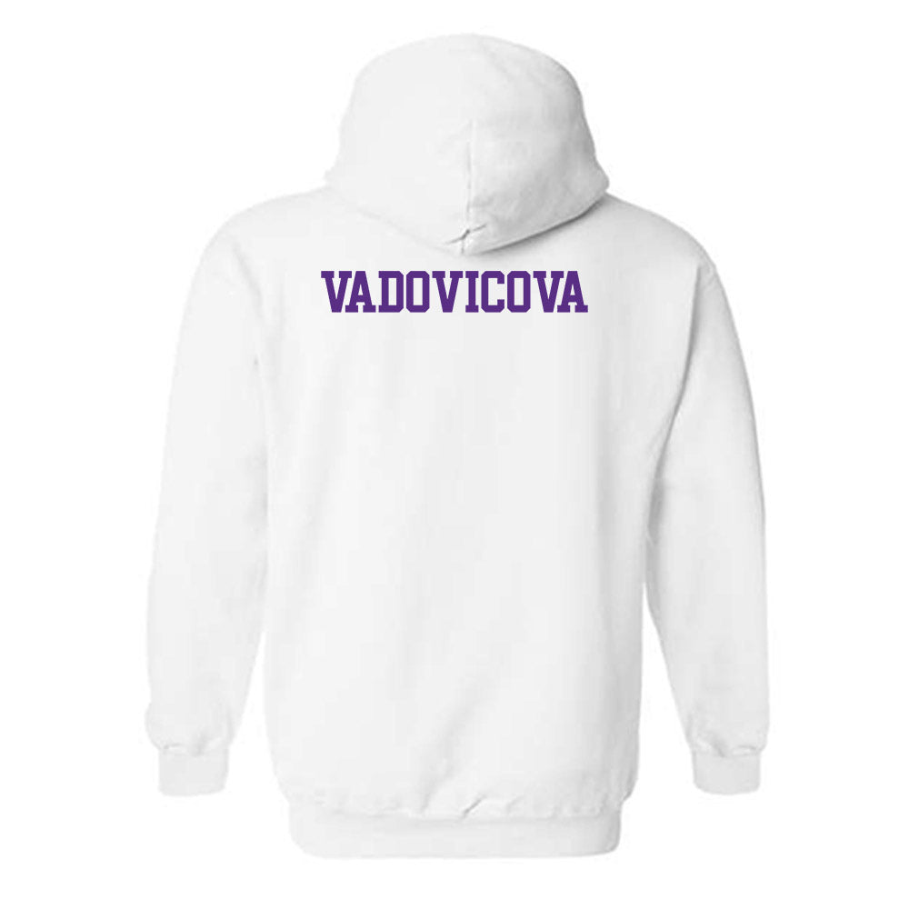 TCU - NCAA Women's Swimming & Diving : Nina Vadovicova - Classic Shersey Hooded Sweatshirt-1