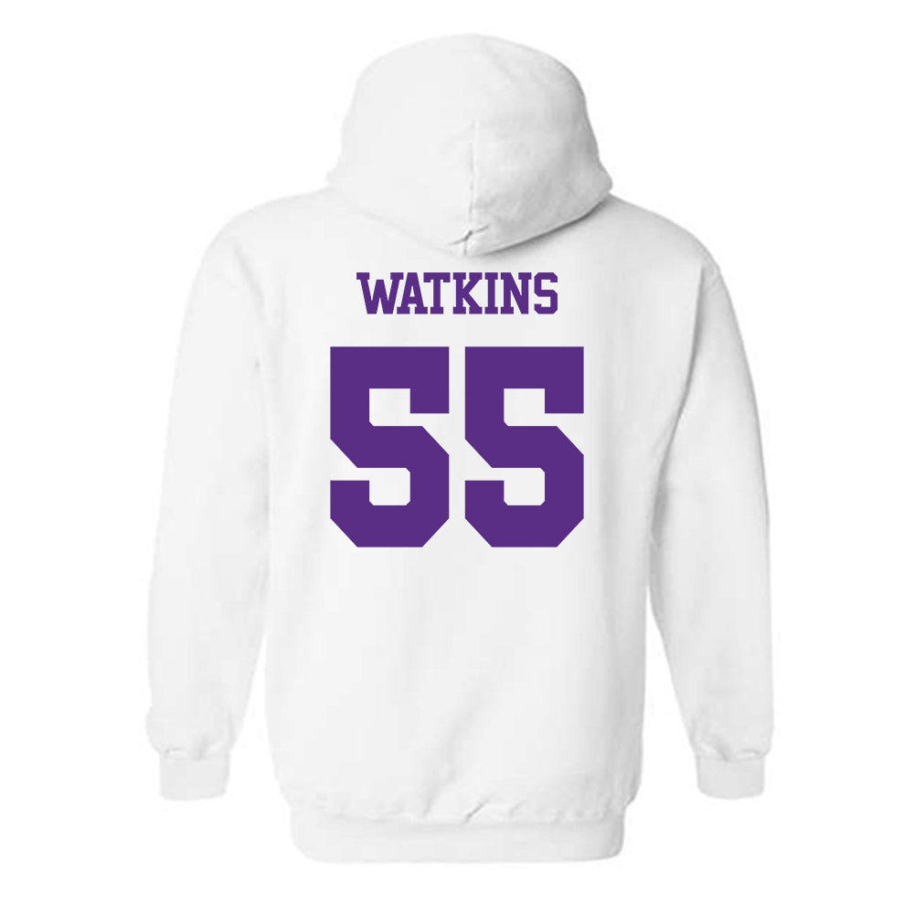 TCU - NCAA Football : Lawson Watkins - Classic Shersey Hooded Sweatshirt-1