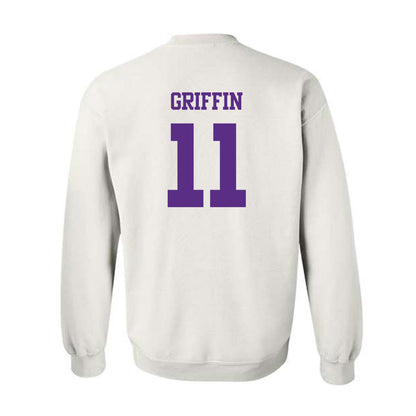 TCU - NCAA Baseball : Colton Griffin - Classic Shersey Crewneck Sweatshirt-1