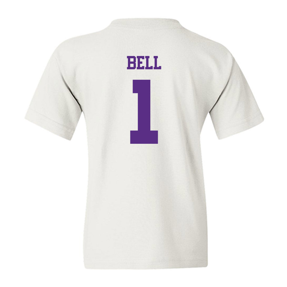 TCU - NCAA Baseball : James Bell - Classic Shersey Youth T-Shirt-1