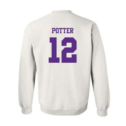 TCU - NCAA Football : David Potter - Classic Shersey Crewneck Sweatshirt-1