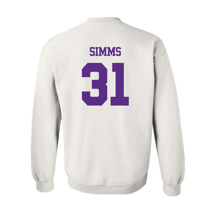 TCU - NCAA Football : Julius Simms - Classic Shersey Crewneck Sweatshirt-1