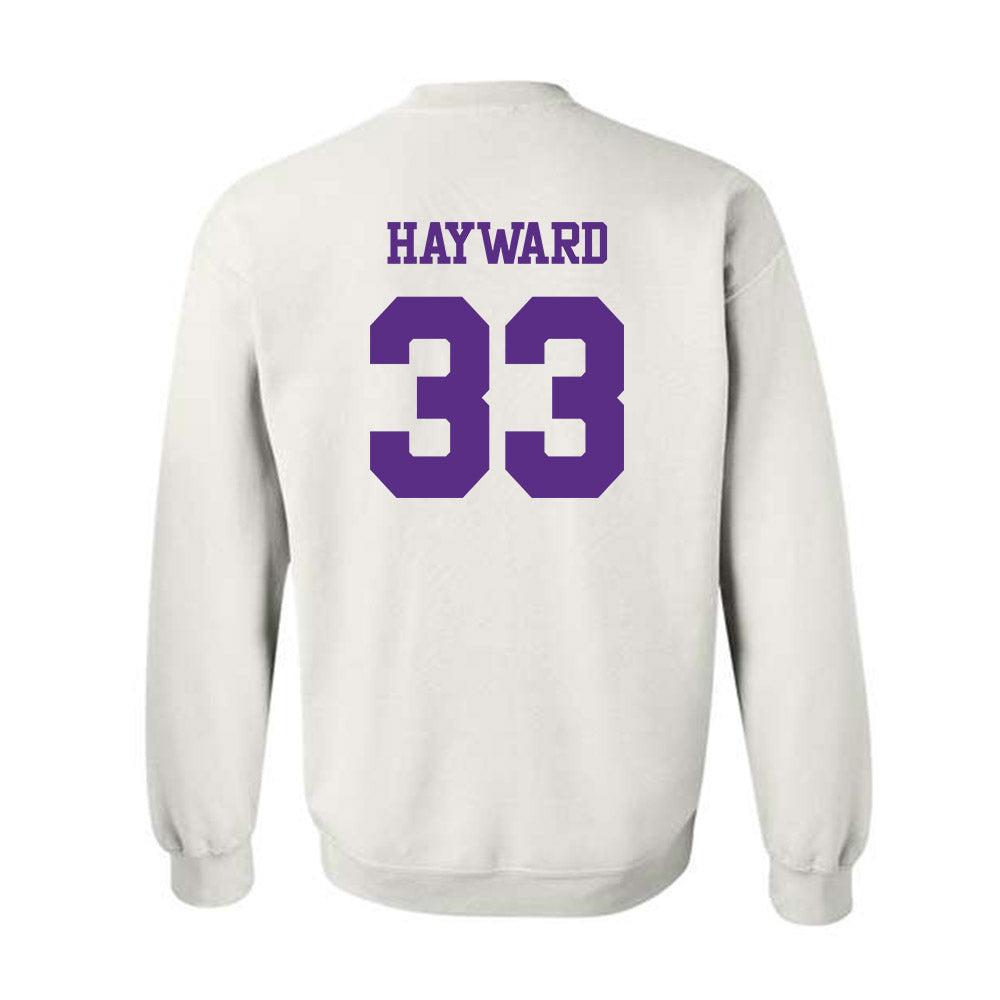 TCU - NCAA Football : Koron Hayward - Classic Shersey Crewneck Sweatshirt-1