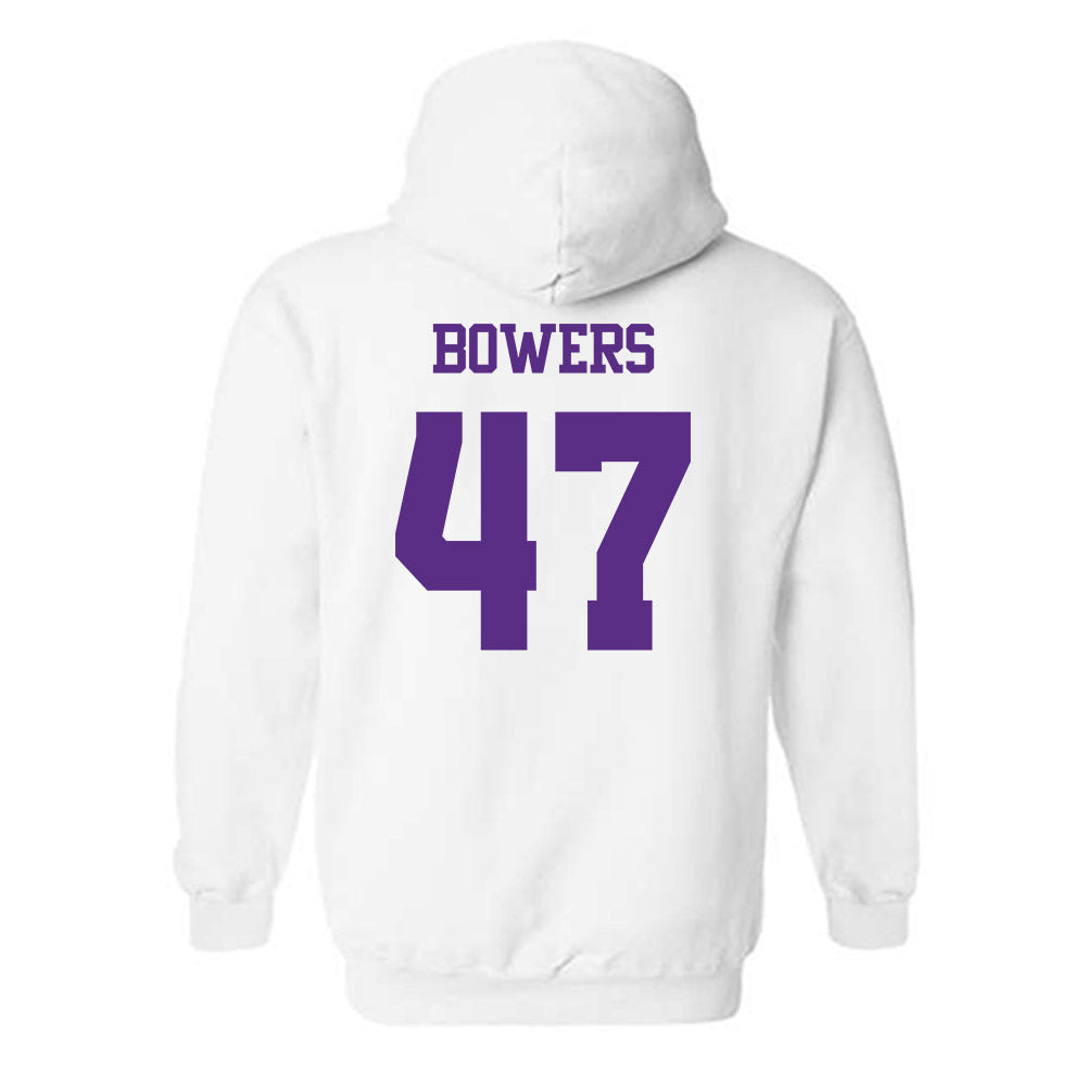 TCU - NCAA Football : Aaron Bowers - Classic Shersey Hooded Sweatshirt-1