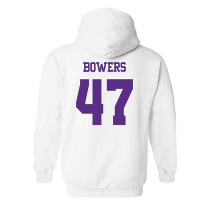 TCU - NCAA Football : Aaron Bowers - Classic Shersey Hooded Sweatshirt-1