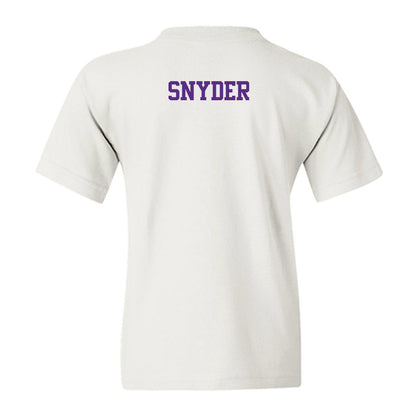 TCU - NCAA Women's Swimming & Diving : Amelia Snyder - Classic Shersey Youth T-Shirt-1