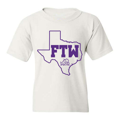 TCU - NCAA Football : Jon Denman - Classic Shersey Youth T-Shirt-0