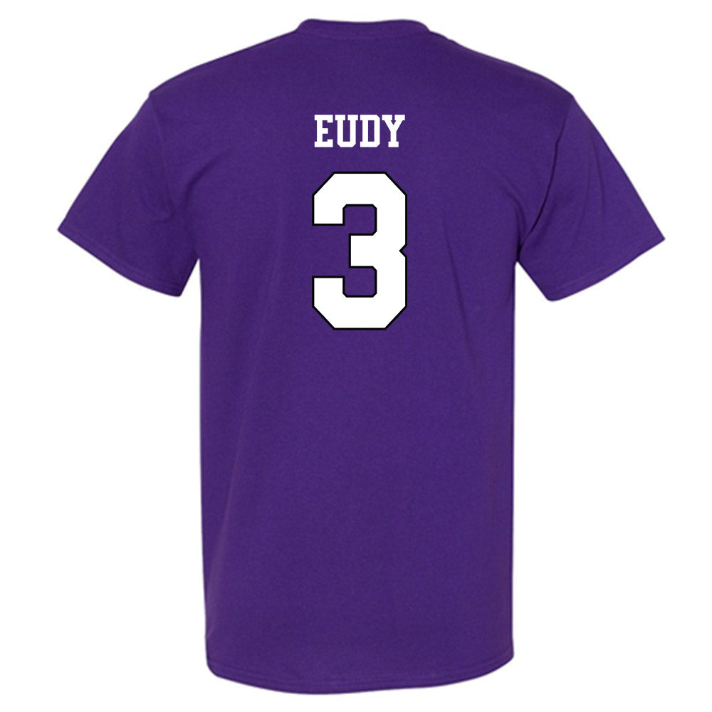 TCU - NCAA Baseball : Kade Eudy - Classic Shersey T-Shirt-1