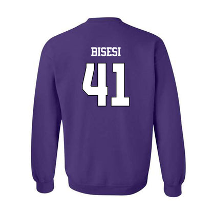 TCU - NCAA Football : Sam Bisesi - Classic Shersey Crewneck Sweatshirt-1