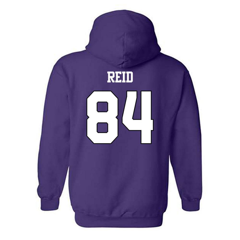 TCU - NCAA Football : Cooper Reid - Classic Shersey Hooded Sweatshirt-1