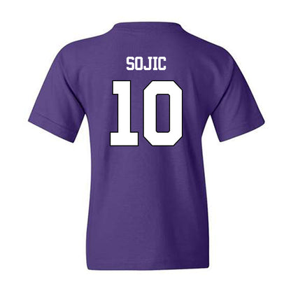 TCU - NCAA Men's Basketball : Milos Sojic - Classic Shersey Youth T-Shirt-1