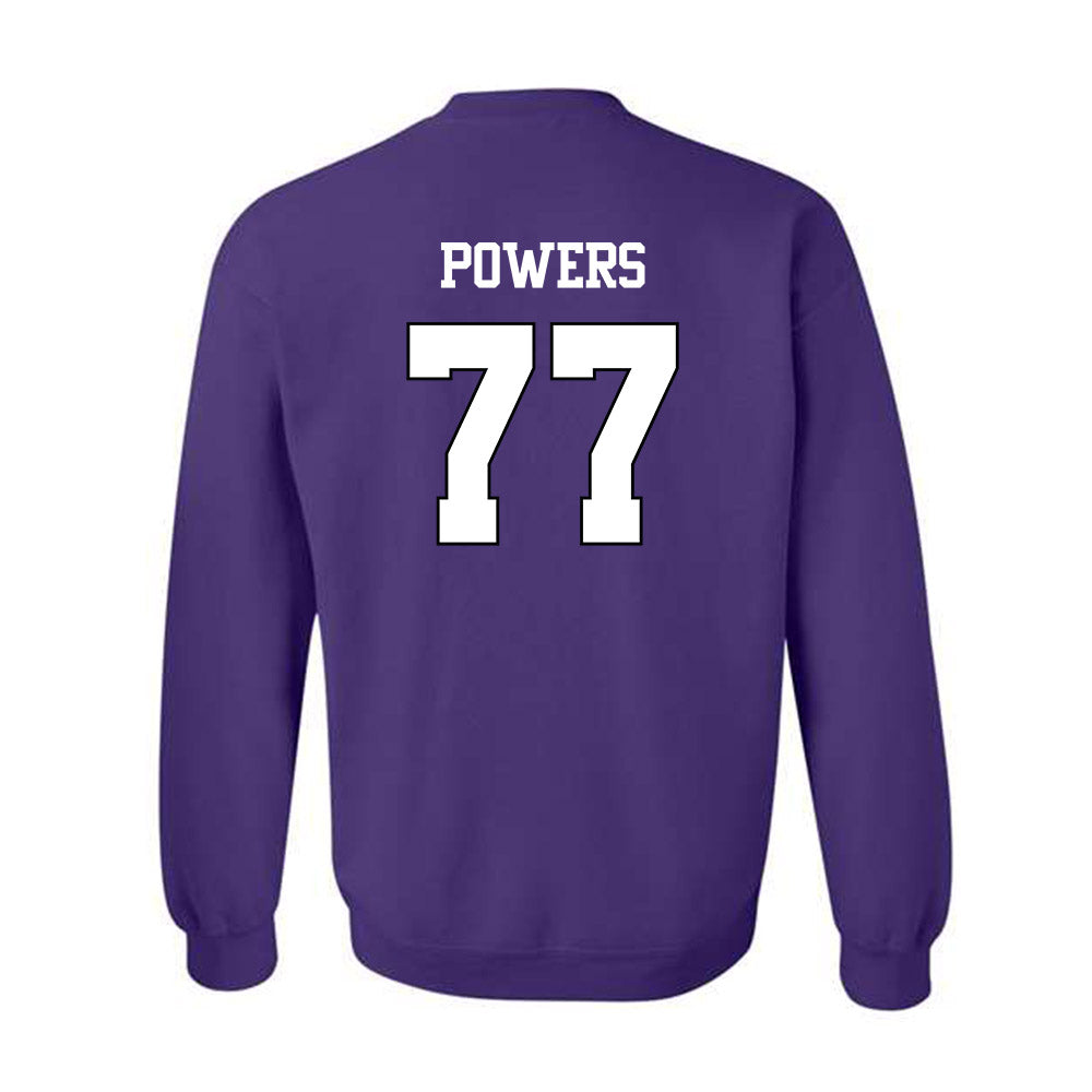 TCU - NCAA Football : Cooper Powers - Classic Shersey Crewneck Sweatshirt-1