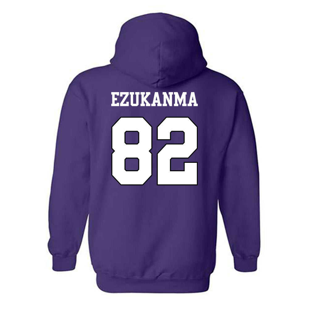 TCU - NCAA Football : Dozie Ezukanma - Classic Shersey Hooded Sweatshirt-1