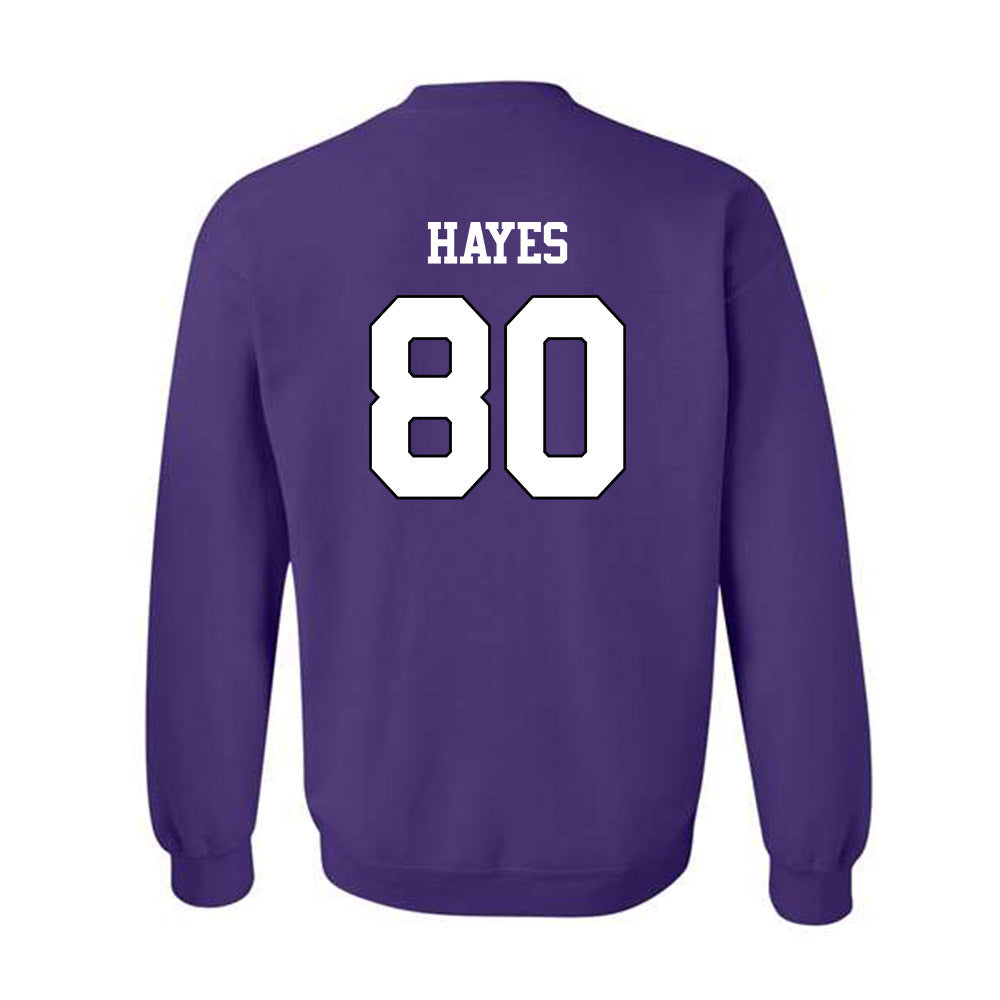 TCU - NCAA Football : Jacobe Hayes - Classic Shersey Crewneck Sweatshirt-1