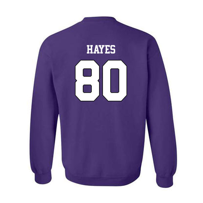 TCU - NCAA Football : Jacobe Hayes - Classic Shersey Crewneck Sweatshirt-1