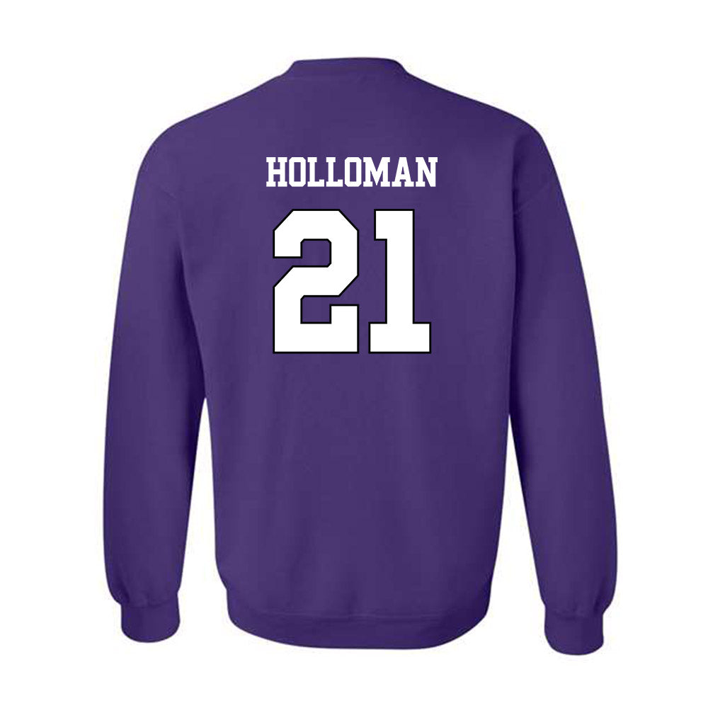 TCU - NCAA Women's Volleyball : Morgan Holloman - Classic Shersey Crewneck Sweatshirt-1