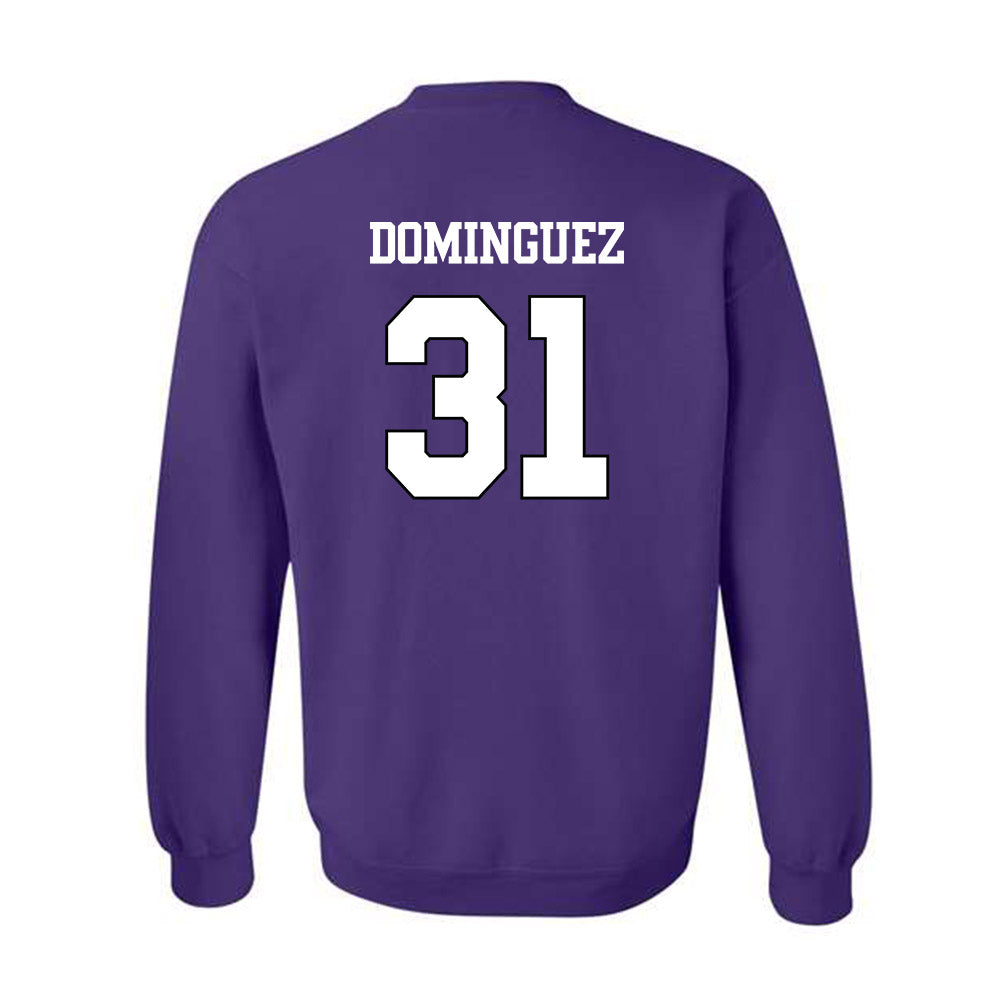 TCU - NCAA Football : Noriel Dominguez - Classic Shersey Crewneck Sweatshirt-1