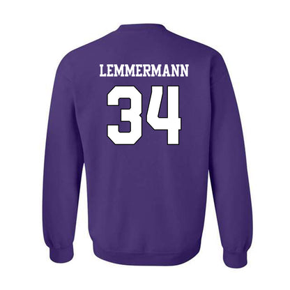 TCU - NCAA Football : Kyle Lemmermann - Classic Shersey Crewneck Sweatshirt-1