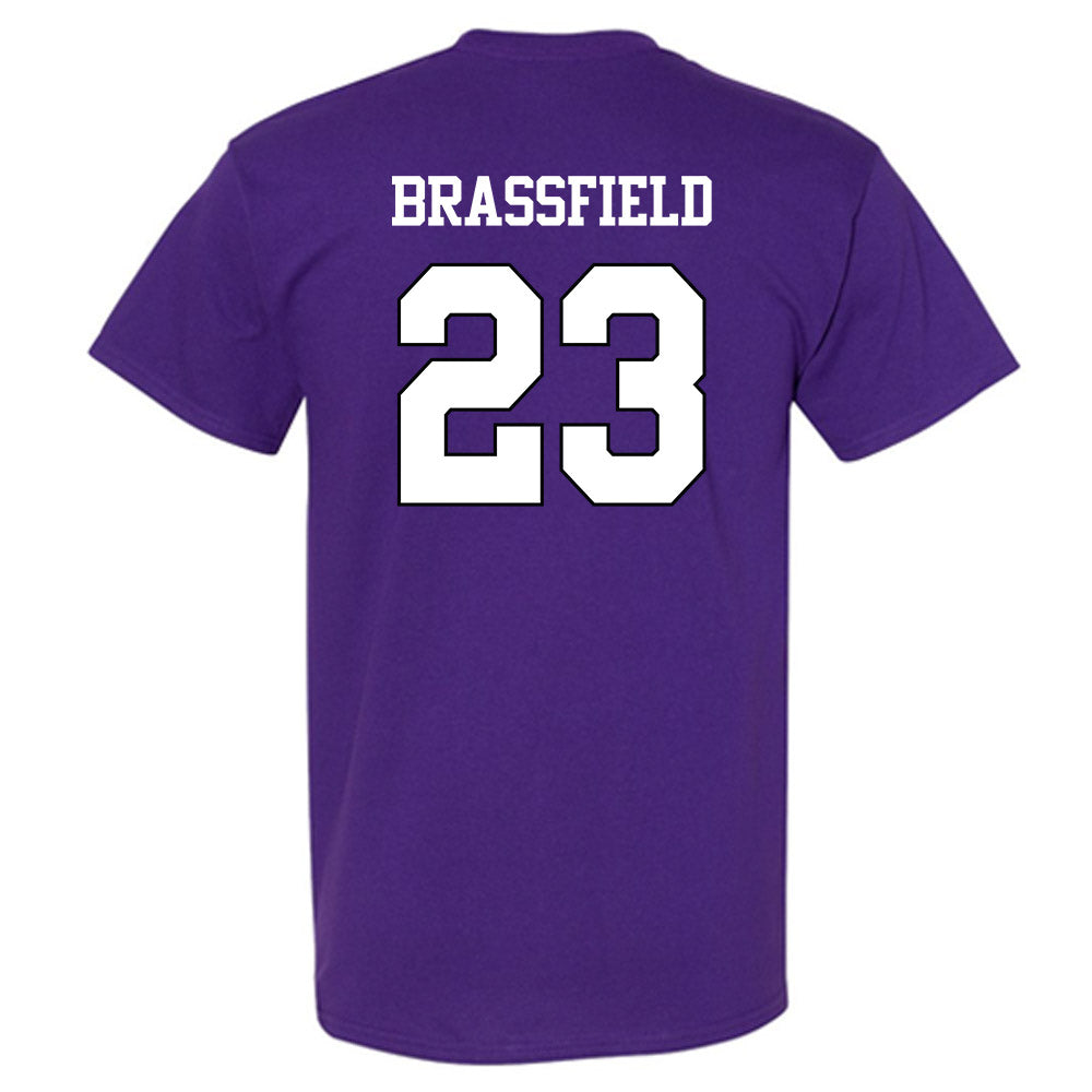 TCU - NCAA Baseball : Mason Brassfield - Classic Shersey T-Shirt-1