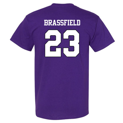TCU - NCAA Baseball : Mason Brassfield - Classic Shersey T-Shirt-1