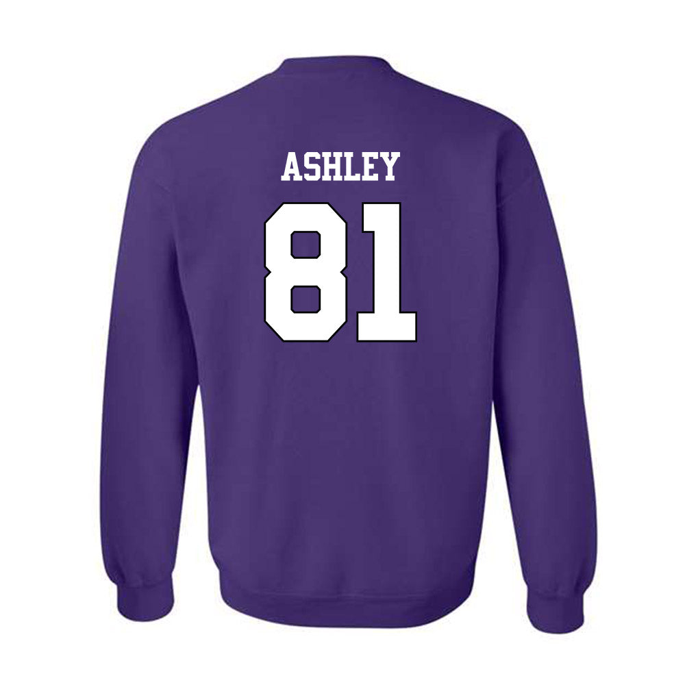 TCU - NCAA Football : Nacari Ashley - Classic Shersey Crewneck Sweatshirt-1