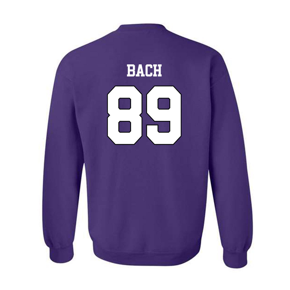 TCU - NCAA Football : Braden Bach - Classic Shersey Crewneck Sweatshirt-1