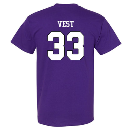 TCU - NCAA Women's Soccer : Grace Vest - Classic Shersey T-Shirt-1