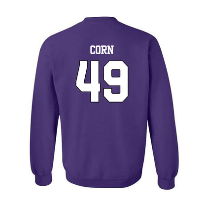 TCU - NCAA Football : Anders Corn - Classic Shersey Crewneck Sweatshirt-1