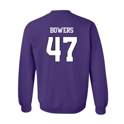 TCU - NCAA Football : Aaron Bowers - Classic Shersey Crewneck Sweatshirt-1