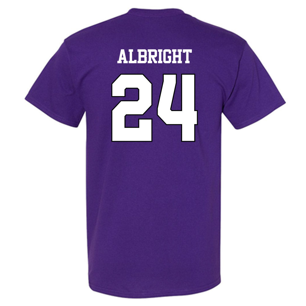 TCU - NCAA Football : Joseph Albright - Classic Shersey T-Shirt-1