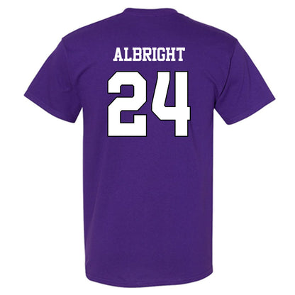 TCU - NCAA Football : Joseph Albright - Classic Shersey T-Shirt-1