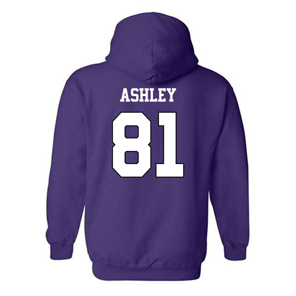 TCU - NCAA Football : Nacari Ashley - Classic Shersey Hooded Sweatshirt-1