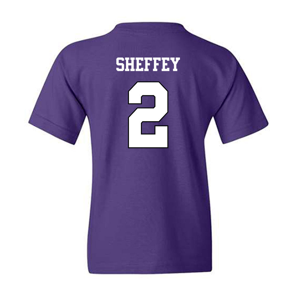 TCU - NCAA Women's Basketball : Veronica Sheffey - Classic Shersey Youth T-Shirt-1