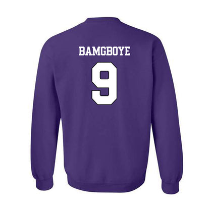 TCU - NCAA Men's Basketball : Luke Bamgboye - Classic Shersey Crewneck Sweatshirt-1