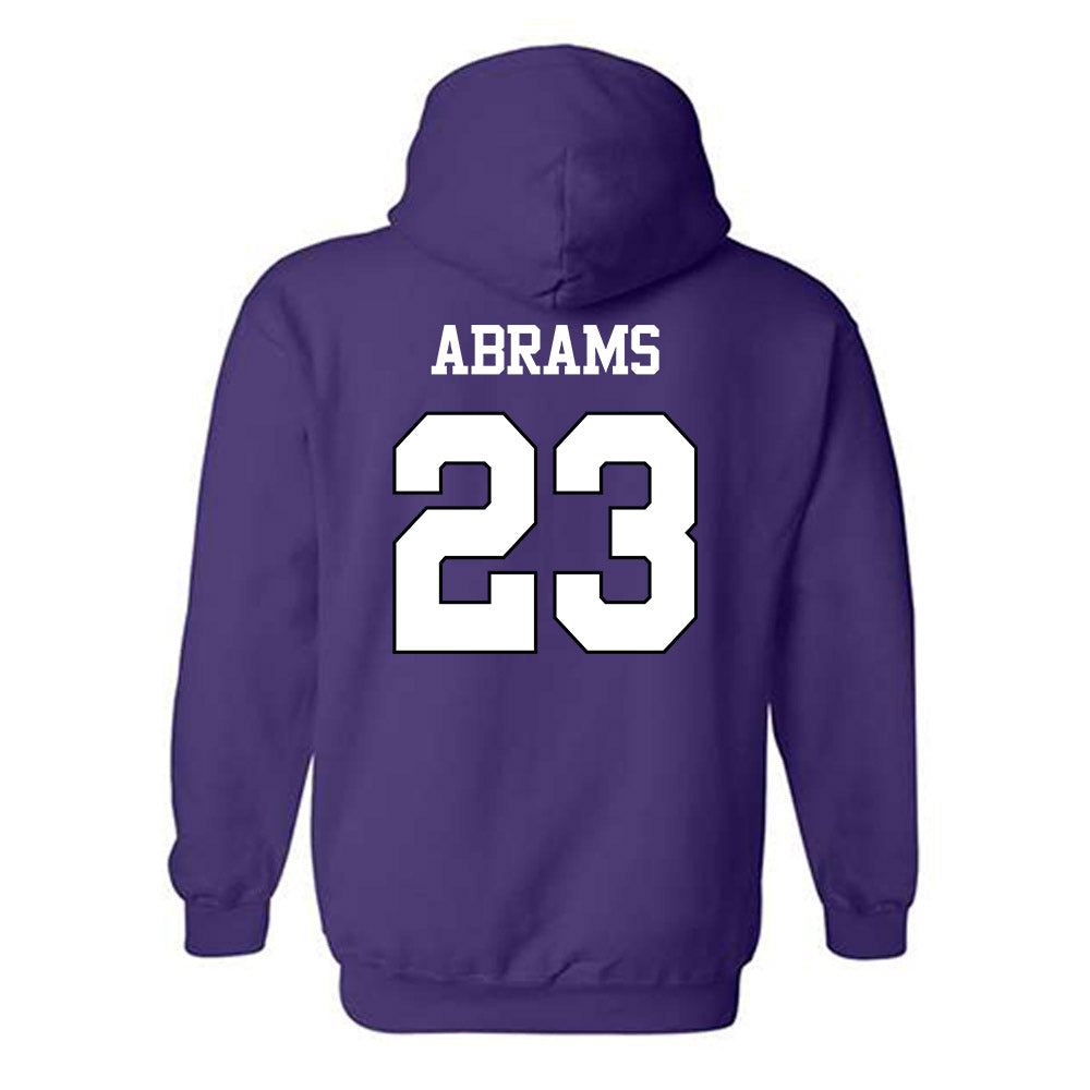 TCU - NCAA Football : Keylan Abrams - Classic Shersey Hooded Sweatshirt-1