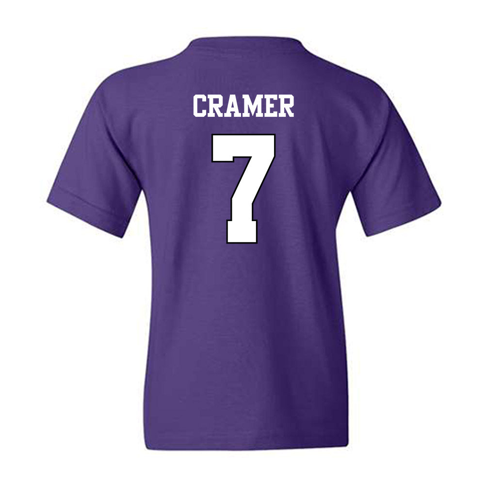 TCU - NCAA Baseball : Cole Cramer - Classic Shersey Youth T-Shirt-1