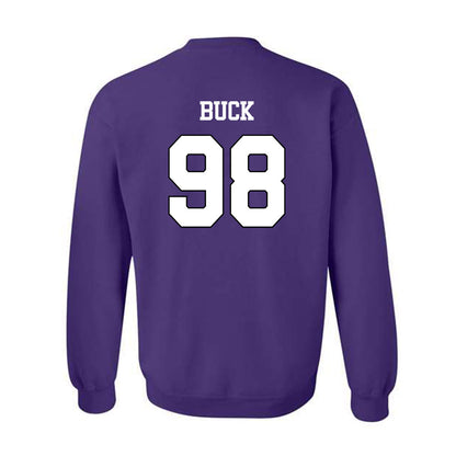 TCU - NCAA Football : Carter Buck - Classic Shersey Crewneck Sweatshirt-1
