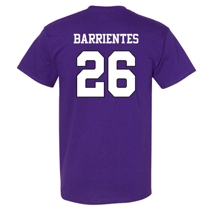 TCU - NCAA Baseball : Aiden Barrientes - Classic Shersey T-Shirt-1