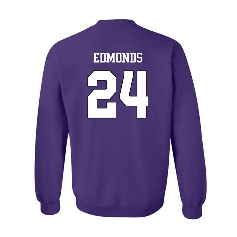 TCU - NCAA Men's Basketball : Xavier Edmonds - Classic Shersey Crewneck Sweatshirt-1