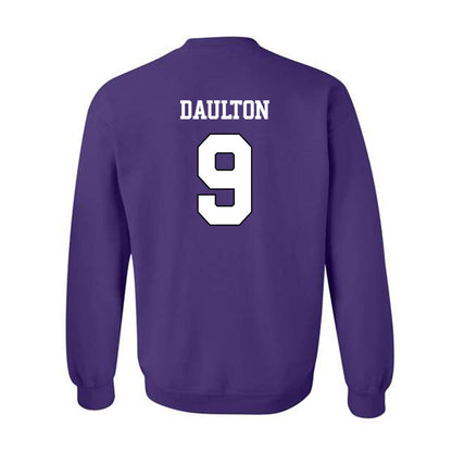 TCU - NCAA Football : Jack Daulton - Classic Shersey Crewneck Sweatshirt-1