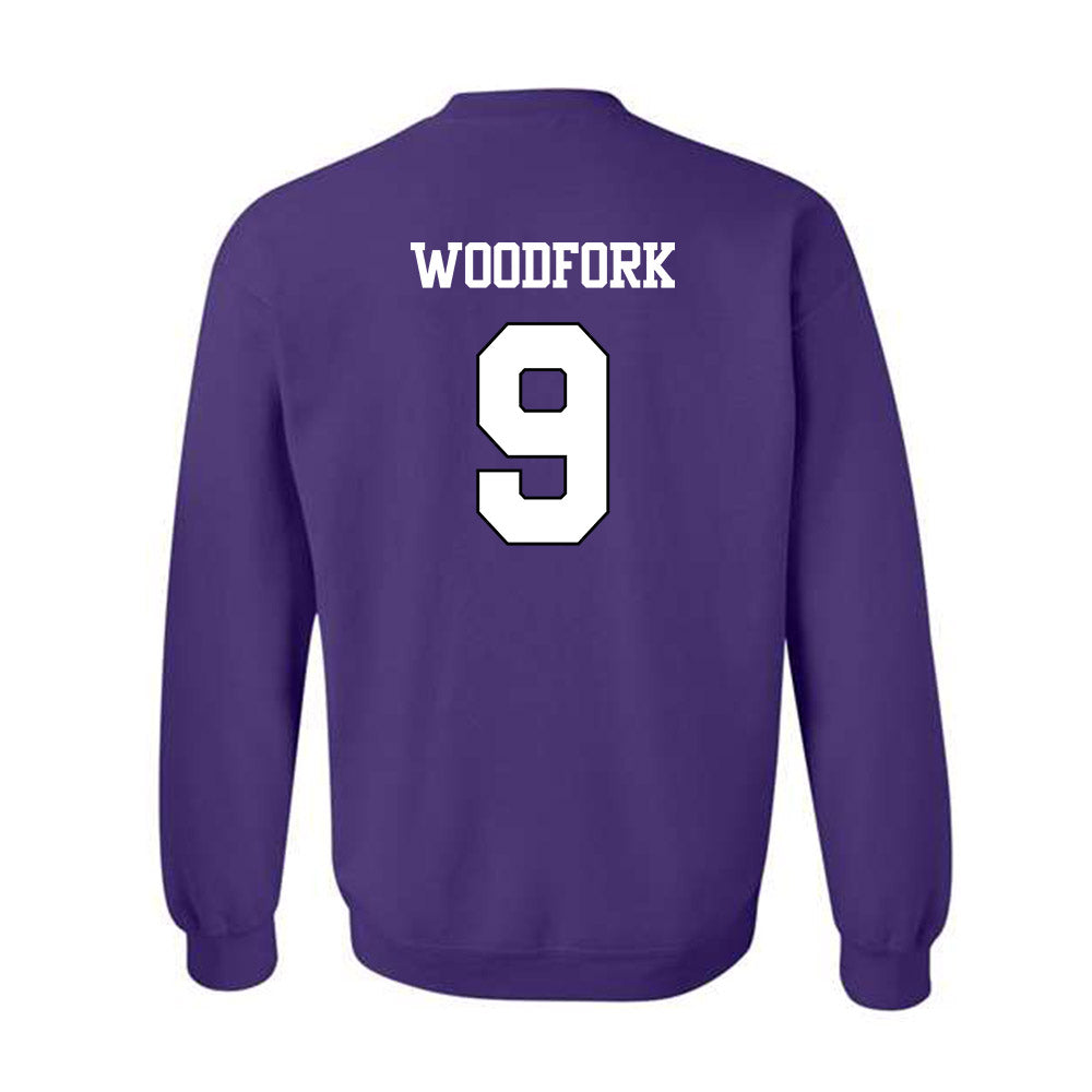 TCU - NCAA Football : Chad Woodfork - Classic Shersey Crewneck Sweatshirt-1