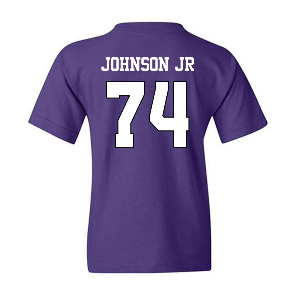 TCU - NCAA Football : Vincent Johnson Jr - Classic Shersey Youth T-Shirt-1
